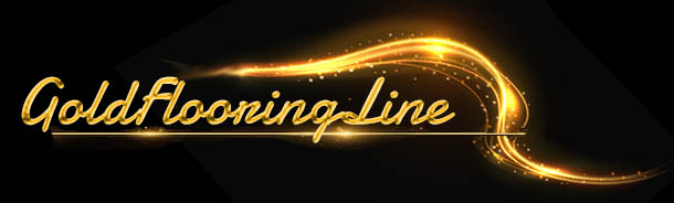 Gold flooring line Logo